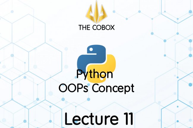 OOPs Python | Lecture 11