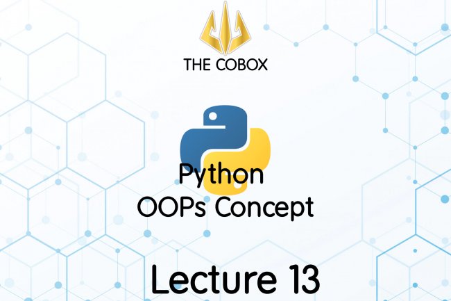 OOPs Python | Lecture 13