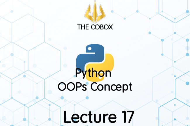 OOPs Python | Lecture 17